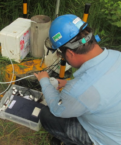 監測井地下水採樣